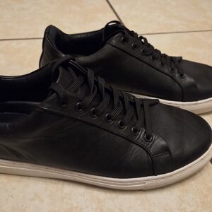 Thursday Boot Company Premier Low Black Leather Sneakers, 9